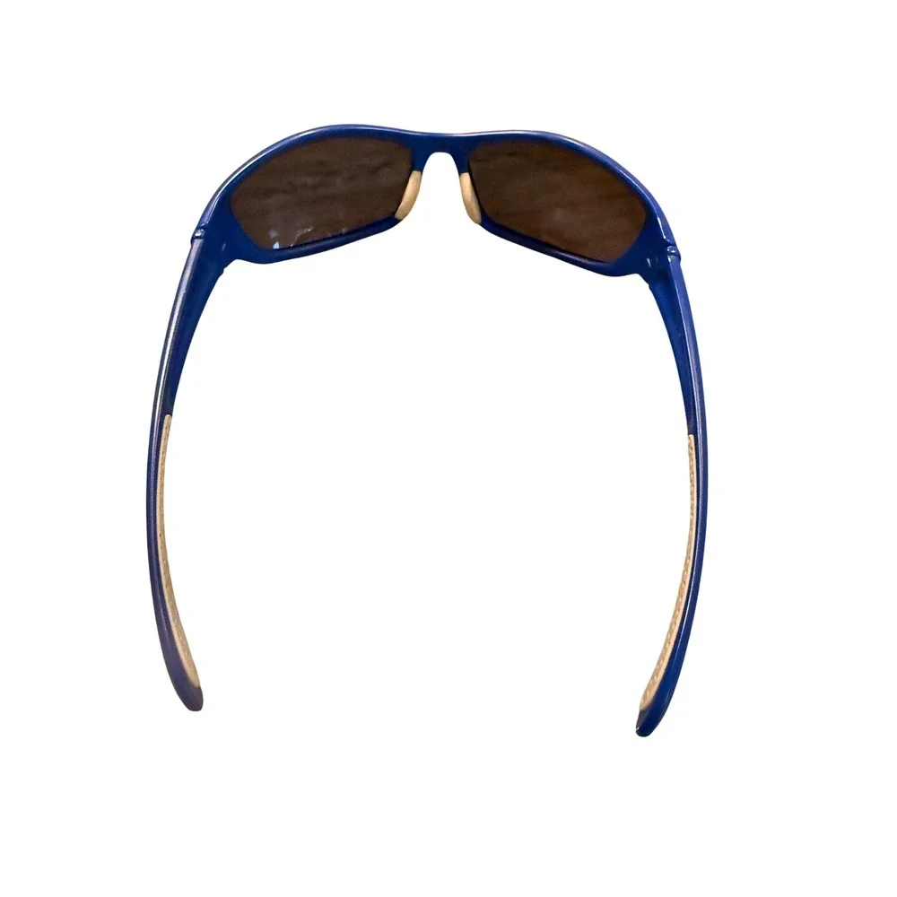 Skechers Blue Wrap Sunglasses‎ Sporty Y2K Shield Retro Activewear Shades